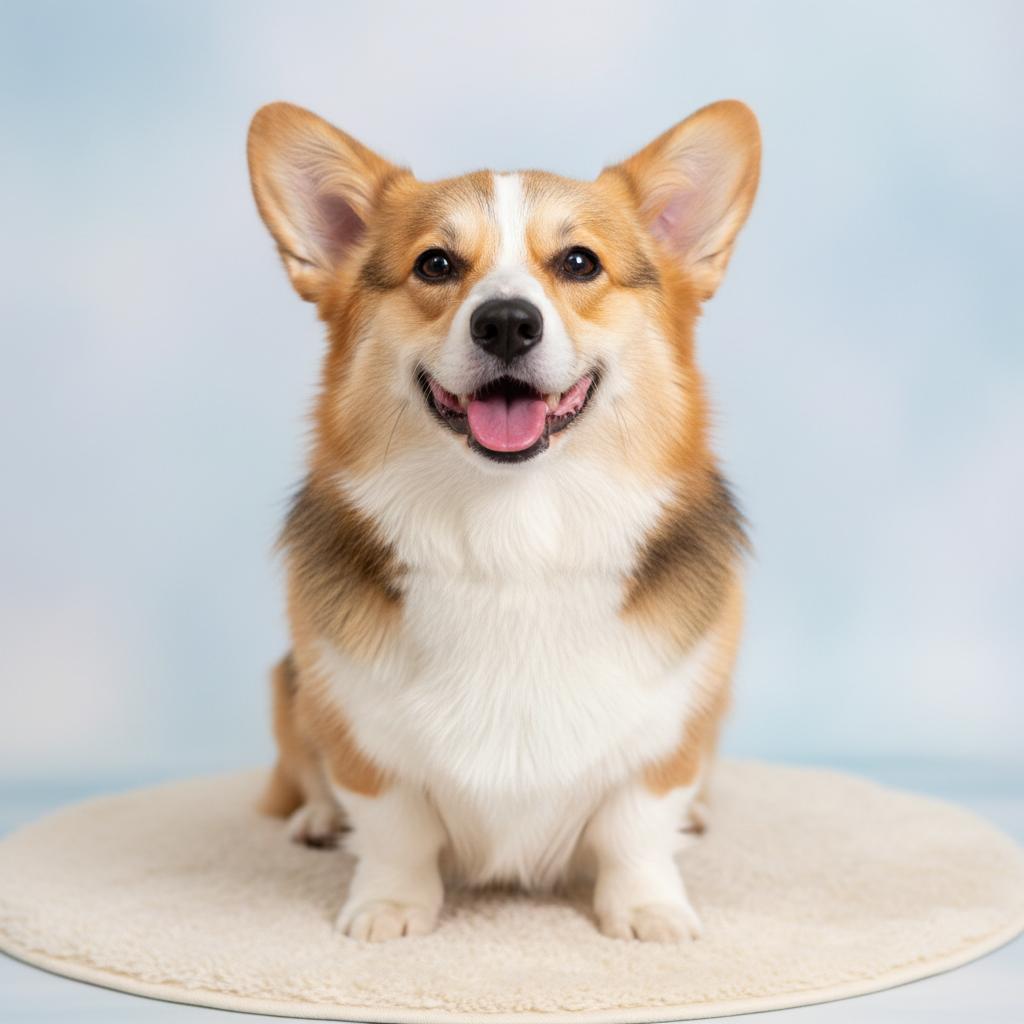 Getrimde corgi